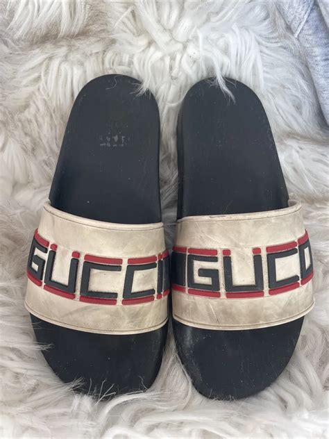 gucci skide|Gucci slides clearance.